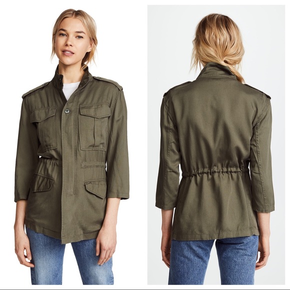 DL1961 Olive Green Beekman Military Jacket M